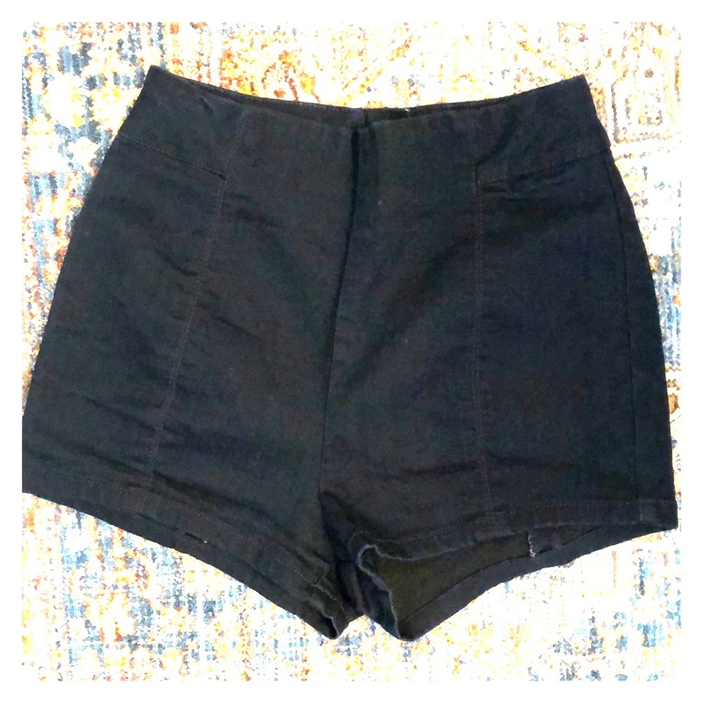 Urban Outfitters Cheeky Denim Short with Zipper